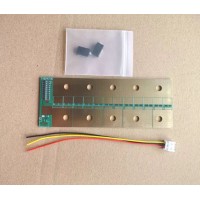 Плата силова на 24 транзистори (TOLL) + TVS(2шт.)